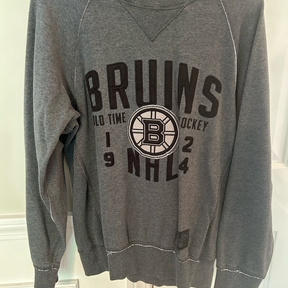 Bruins NHL Men's Gray Sweatshirt